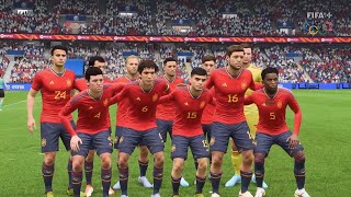 Uzbekistan vs Spain  Group C  Football Men  Olympic Games 2024 [upl. by Mosa518]