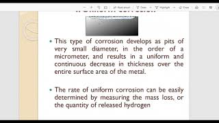 TYPES OF CORROSION  UNIFORM CORROSION  Chemistry  Engineering Materials [upl. by Namor460]