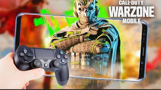 PROBAMOS WARZONE MOBILE CON MANDO DE PS4 soy malísimo [upl. by Onitrof575]