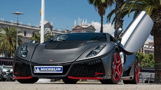 Spania GTA Spano  Start Up Huge Revs Inside and more [upl. by Benedix]