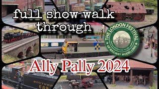 The London Festival of railway modelling 2024 ALLY PALLY railways hornbyrailways bachmann london [upl. by Carnay]