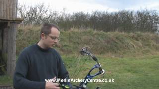 HD Part 2 of 3  Hoyt Alpha Elite Compound Bow Review by Merlin Archery [upl. by Halueb]