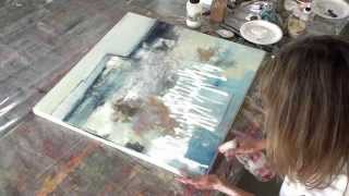 Acryl Abstrakt  Strukturen  structures  acrylic painting abstract [upl. by Wedurn]