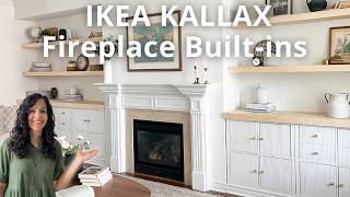 What would a builtin look like here  IKEA KALLAX FIREPLACE BUILTIN [upl. by Mingche]