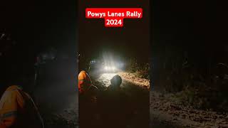 Powys Lanes Rally 2024 9th November rally wales motorsport [upl. by Kristel]