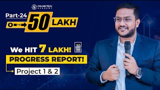 UPDATES Project 1 Scaling amp Key Strategies for Next PROJECT WIN  Zero to 50Lakh  PART24 [upl. by Nodnart]