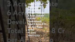 Land For Villa Development in Adibatla Hyderabad [upl. by Roberts]