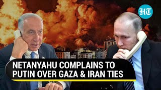 Watch Putins Calm Response To Netanyahus Rant Against Russias Gaza Stand Cooperation With Iran [upl. by Maggee]