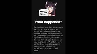 animekisanet got shut down [upl. by Annoed]