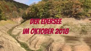 Der Edersee 2018 So leer wie seit 15 Jahren nicht [upl. by Alexia]