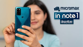 Micromax In Note 1 Full Review नेपालीमा [upl. by Dianuj]