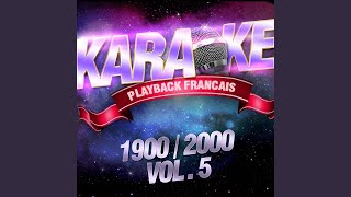 Mon Mec A Moi — Karaoké Playback Instrumental — Rendu Célèbre Par Patricia Kaas [upl. by Nueoht]