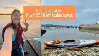 Inflatable PADDLE BOARD vs ITIWIT X500 which one should you buy [upl. by Norra]