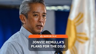 Rappler Talk Jonvic Remulla’s plans for the DILG [upl. by Rabbi]