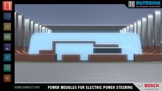 Bosch Automotive Electronics  MOSFET B6 bridge module for EPS motor drives [upl. by Zebada]