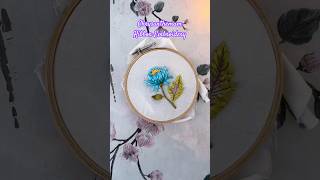 Chrysanthemum Ribbon Embroidery Tutorial [upl. by Oirrad]