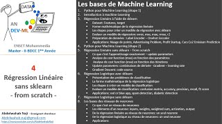 Python pour le machine learning part1 [upl. by Aciretehs]