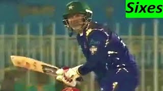 Moin Khan Batting Aftter Long Time  Moin Khan Sixes in Islamabad vs Quetta T20 Exhibition Match [upl. by Eadmund]