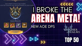 Here is how New AoE DPS Arena Works Understand That and Easy Win Watcher of Realms [upl. by Annohs]