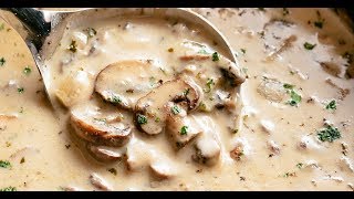 Cream of Mushroom Soup [upl. by Biddick]