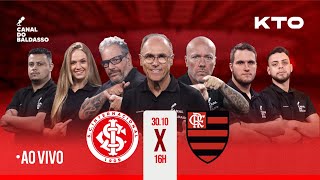 AO VIVO SUPER JORNADA KTO INTERNACIONAL X FLAMENGO  CAMPEONATO BRASILEIRO  212 [upl. by Anitneuq]