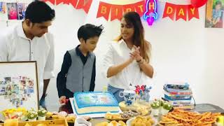 Udari Perera Sons 7th Birthday party celebration [upl. by Inalej531]