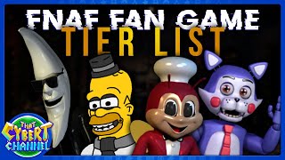 FNAF Fan Game Tier List Ranking Fan Games 🔴 That Cybert Channel [upl. by Orlena]