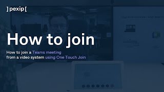 How to join a Teams meeting from a Video System with a simple Join button One Touch to Join [upl. by Brelje]