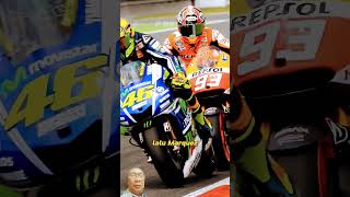 VR46 vs MM93 overtake di gpargentinalive motogpargentina rossi motogp rossivsmarquez marquez [upl. by Junna]