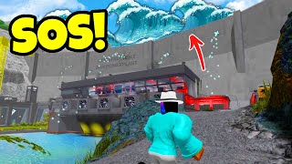 Epic DAM DISASTER COLLAPSE Destruction  Roblox Chaos [upl. by Eydie721]