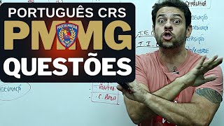 🔴PMMG  QUESTÕES COMENTADAS  Português CRS [upl. by Josefa]