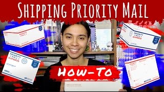 How To Ship USPS Priority Mail [upl. by Nicola232]