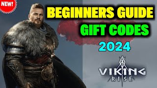 8 Redeem Code amp Beginners Guide 🔘 Viking Rise  New Viking Rise Redeem Code 2024 [upl. by Annuaerb423]