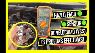 Como PROBAR El SENSOR De VELOCIDAD Con Multímetro ✅ 3 PRUEBAS DEFINITIVAS 🔥 [upl. by Three]