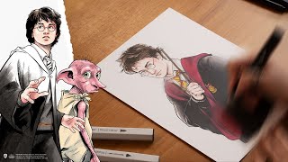 Discover our Harry Potter FanArt Like a Pro Art Kits  Spectrum Noir [upl. by Intyre163]