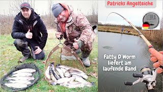 Forellenangeln mit Bodentaster Libra Lure Powerbait Patricks Angelteiche Lachsforellen Gummiköder [upl. by Mccormac]