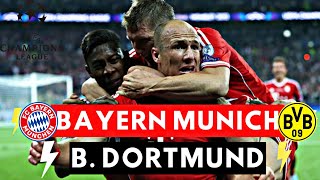 Bayern Munich vs Dortmund 21 All Goals amp Highlights  2013 UEFA Champions League [upl. by Haisi]