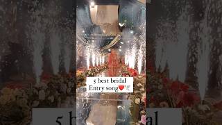 5 best bridal entry song viralvideo shots [upl. by Hgielra]