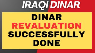 Dinar Revaluation Successfully Done  RV update  Iraqi Dinar New Update  IQD Update  Iraqi Dinar [upl. by Aubert939]