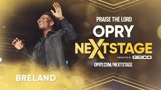 BRELAND  Praise The Lord Acoustic Performance  Opry NextStage [upl. by Murdoch558]