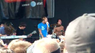 HD Chiodos  Baby You Wouldnt Last a Minute on the Creek Live at Warped Tour 71809 [upl. by Nyral]