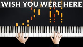 Wish You Were Here  Pink Floyd  Tutorial of my Piano Cover [upl. by Haddad645]