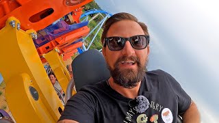 ALL NEW Phoenix Rising Roller Coaster At Busch Gardens Tampa Bay  Full POVs Test Seat amp Merch [upl. by Straus]