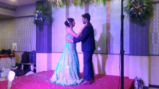 Romantic couple dance on engagement by DrNeha and DrVishal [upl. by Yahsed]