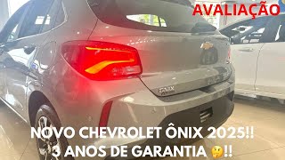 NOVO CHEVROLET ONIX 2025 [upl. by Ruella]