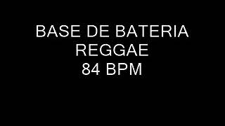 Base de batería reggae 84 bpm [upl. by Anauqat]