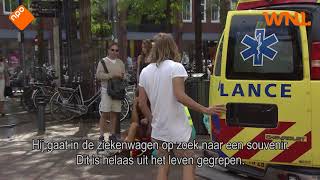 Hufterproef jongen speelt spullen van ambulancebroeders [upl. by Anyl]