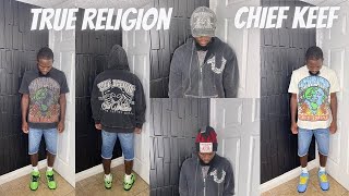 True Religion Chief Keef Bad Weather Try On Haul [upl. by Amhsirak]