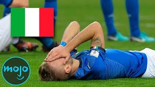 Top 5 Nations that FAILED to Qualify for the 2018 World Cup [upl. by Lief369]