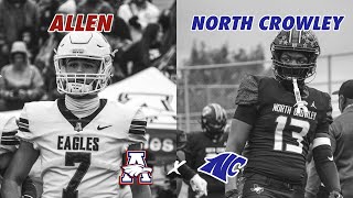 TXHSFB 8 Allen vs 3 North Crowley TOP 10 REGIONAL FINALS 2024 Texas High School Football Playoffs [upl. by Nillok]